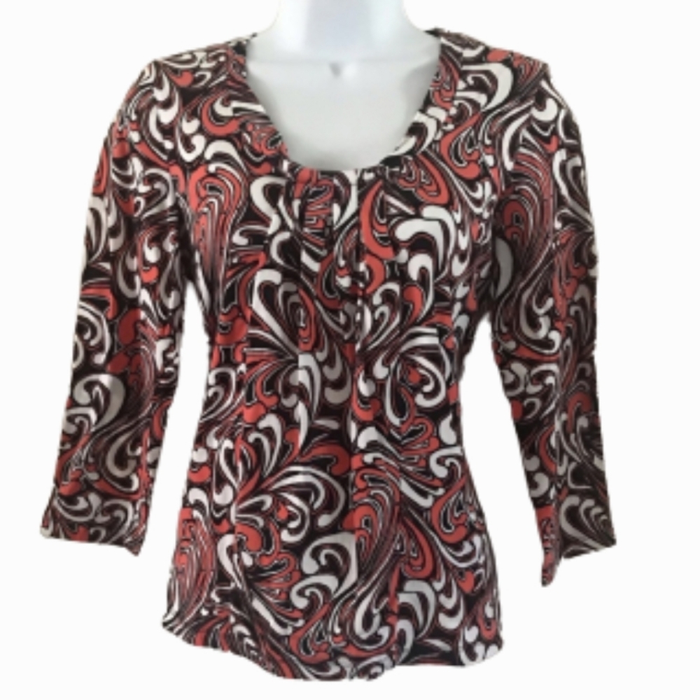 Jones New York sport 3/4 Sleeve Blouse